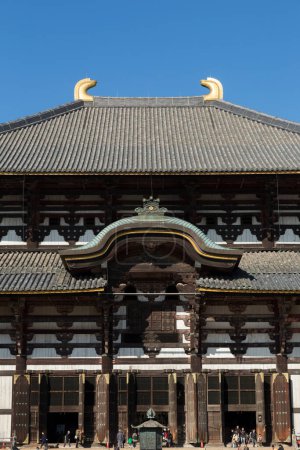 Téléchargez les photos : La Grande Salle de Bouddha du Temple Toudaiji - en image libre de droit