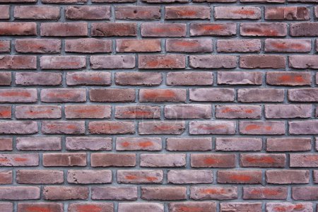 Photo for Old red brick wall texture background - Royalty Free Image