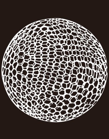 patrón geométrico abstracto, plantilla para diseño web 