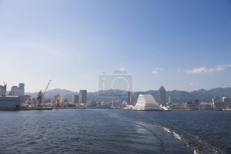 Foto de Vista del Puerto de Kobe - Japón - Imagen libre de derechos