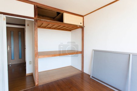 Foto de Interior del apartamento vacío en estilo japonés - Imagen libre de derechos