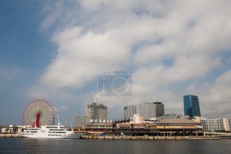 Photo for Kobe Harborland, waterfront of Kobe, Hyogo Prefecture, Japan - Royalty Free Image