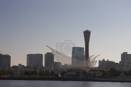Photo for View of the Port of Kobe - Japan - Royalty Free Image