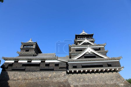 Téléchargez les photos : Château de Kumamoto-jo, Kumamoto, Japon - en image libre de droit