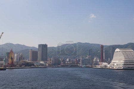 Téléchargez les photos : Vue du port de Kobe - Japon - en image libre de droit