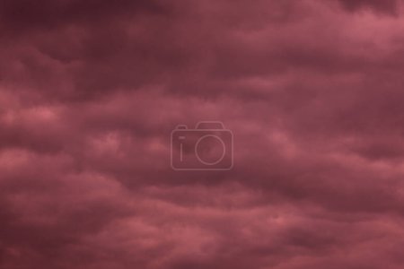 Photo for Close up dark clouds in the sky - Royalty Free Image