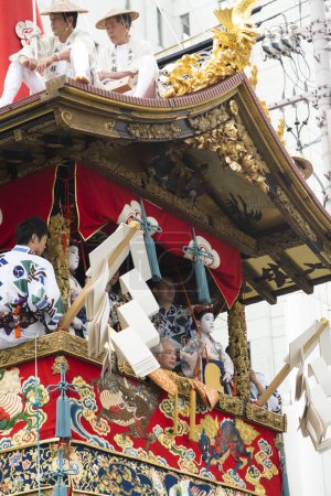 Téléchargez les photos : Festival Gion Matsuri, Procession Yamaboko Junko - en image libre de droit