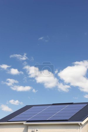 Foto de Paneles solares, concepto de energía eléctrica - Imagen libre de derechos