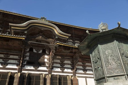 Foto de El Gran Salón del Buda del Templo Toudaiji - Imagen libre de derechos