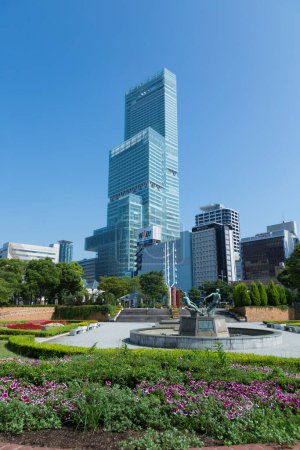 Téléchargez les photos : Abeno Harukas 300, le plus haut gratte-ciel du Japon - en image libre de droit