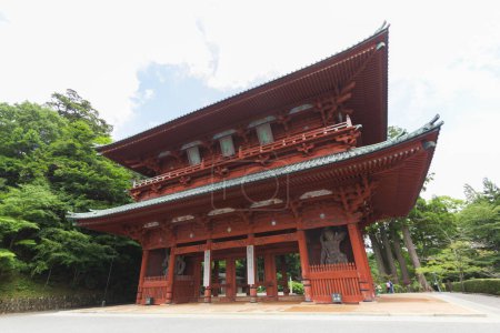 Photo for Daimon Gate, Ancient Entrance to Koyasan in Wakayama - Royalty Free Image