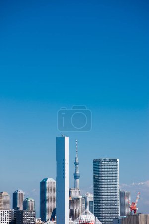 Photo for Modern Cityscape with buildings  in  Japan - Royalty Free Image