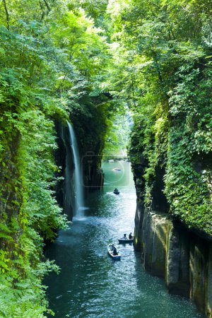 Foto de Cataratas Manai Santuario de Japón, Garganta de Takachiho - Imagen libre de derechos