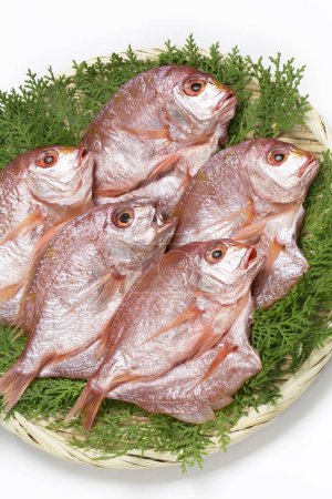 Téléchargez les photos : Assiette de poisson sur une table - en image libre de droit