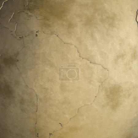Foto de 3d representación del globo terráqueo - Imagen libre de derechos