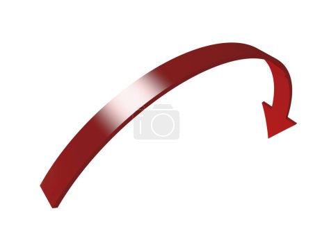 red ribbon icon illustration
