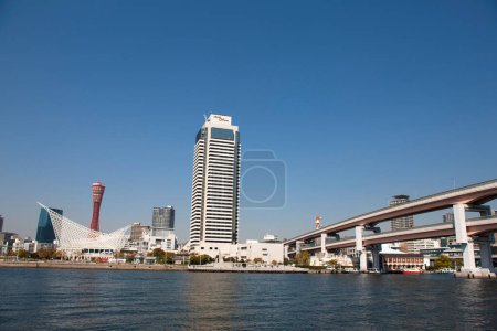 Port of Kobe and Kobe Tower, Japan