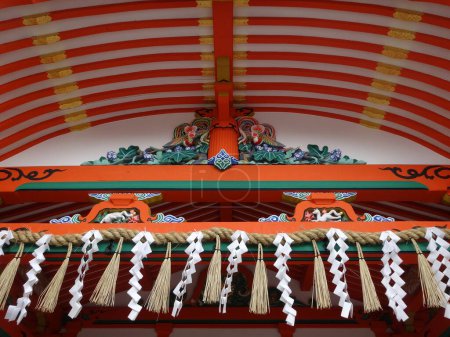 Photo for Fushimi Inari is an important Shinto shrine in southern Kyoto - Royalty Free Image