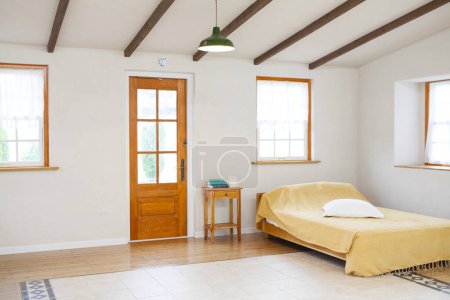 Photo for Interior of modern empty bedroom - Royalty Free Image