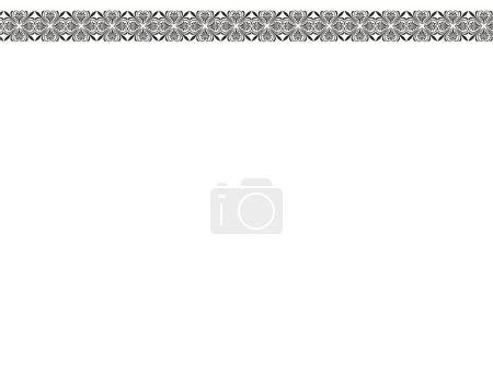 Photo for Beautiful decorative black and white vintage abstract background - Royalty Free Image