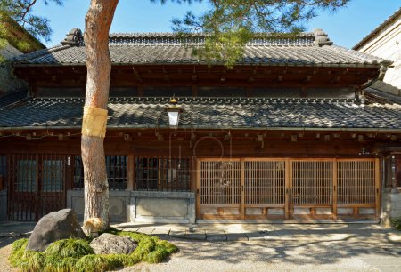 Foto de Pintoresca vista de un antiguo santuario japonés - Imagen libre de derechos