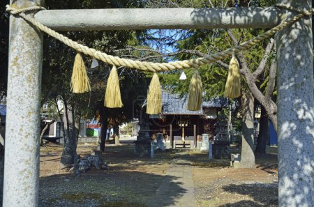 Photo for Enchanting picture of a historic Japanese shrine - Royalty Free Image