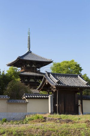 Photo for An Image of Horyu Temple - Royalty Free Image