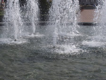 Photo for View of fountain in the park - Royalty Free Image