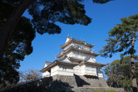 Téléchargez les photos : Château Kumamoto dans la ville de Kumamoto au Japon - en image libre de droit