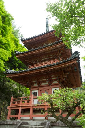 Photo for Majestic view of an ancient Japanese shrine - Royalty Free Image
