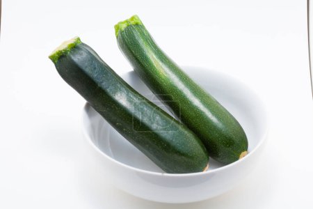 Photo for Close up view of fresh zucchinis - Royalty Free Image