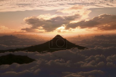 Photo for Sunrise of Mount Fuji - Royalty Free Image