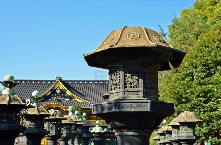Foto de Escénica toma capturando la belleza de un antiguo santuario japonés - Imagen libre de derechos