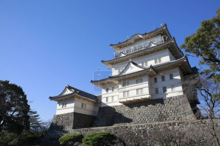 Foto de Castillo Kumamoto en la ciudad de Kumamoto en Japón - Imagen libre de derechos