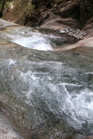 Foto de View of waterfall in the forest - Imagen libre de derechos