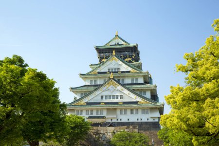 Photo for Osaka Castle in Osaka, Japan. - Royalty Free Image