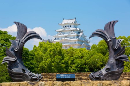 Photo for Himeji Castle in the city of Himeji, Hyogo Prefecture, Japan - Royalty Free Image