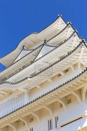 Photo for Himeji Castle, also called the white heron castle, Japan. - Royalty Free Image