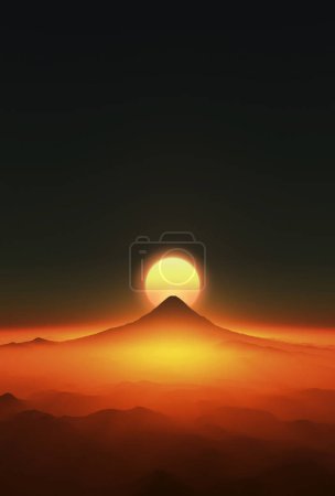 Foto de Amanecer del Monte Fuji - Imagen libre de derechos