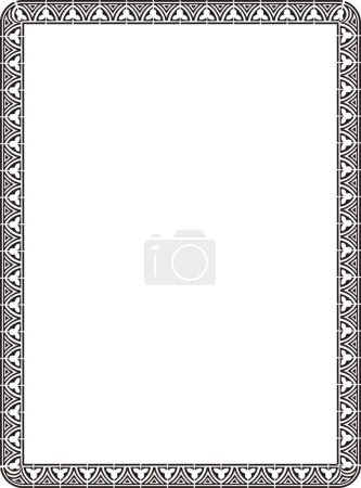 Photo for Sketch illustration of decorative frame - Royalty Free Image