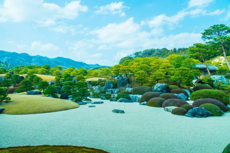 Foto de Jardines del Museo de Arte de Adachi en la prefectura de Shimane, Japón - Imagen libre de derechos