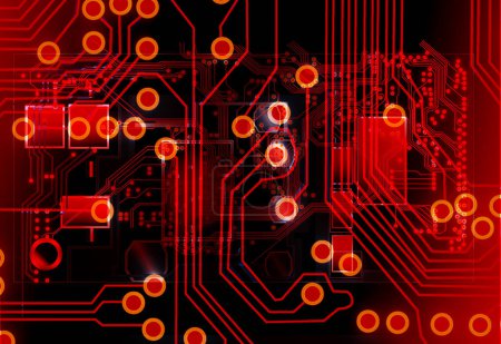 Photo for Circuit board computer style. background technology background texture texture background. abstract tech abstract circuit. - Royalty Free Image