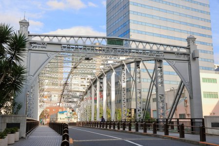 Photo for Minamitaka Bridge in Chuo, Tokyo, Japan - Royalty Free Image