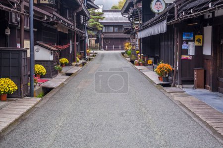 Photo for Traditional Japanese architecture in Takayama town, Japan - Royalty Free Image