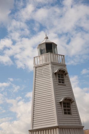 Photo for Old Sakai Lighthouse, Osaka, Japan. - Royalty Free Image