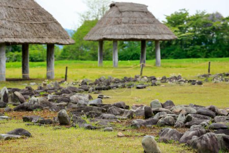 Oyu Stone Circles is a late Jomon period archaeological site in the city of Kazuno, Akita Prefecture, in the Tohoku region of northern Japan