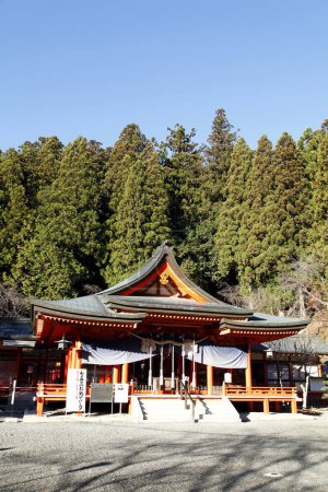 Photo for Scenic shot of beautiful ancient Japanese temple - Royalty Free Image