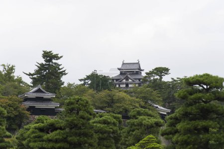 Foto de Castillo de Matsue del Tesoro Nacional de Japón - Imagen libre de derechos