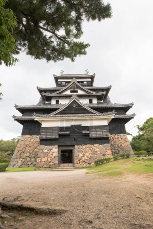 Foto de Castillo de Matsue del Tesoro Nacional de Japón - Imagen libre de derechos