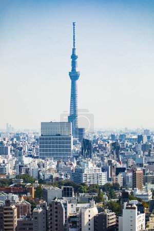 Photo for Tokyo cityscape view from above. Japan - Royalty Free Image